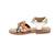 Sandales enfant caweave Or clair multi 4 - vertbaudet enfant 
