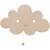 Applique murale nuage wonder Beige 1 - vertbaudet enfant 