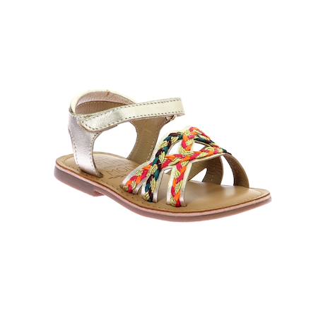 Sandales enfant caweave Or clair multi 1 - vertbaudet enfant 