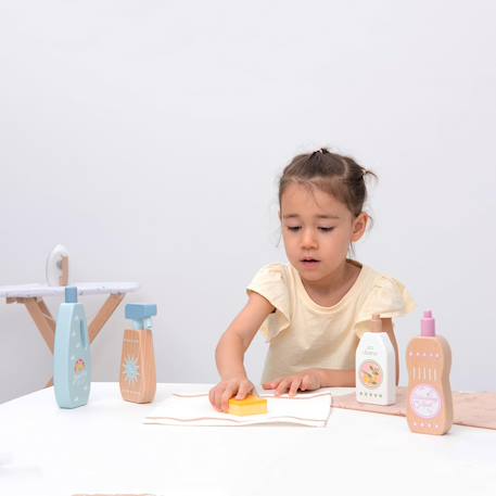 Set de produits ménagers en bois Beige 6 - vertbaudet enfant 
