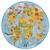Puzzle xxl le monde Bleu 2 - vertbaudet enfant 