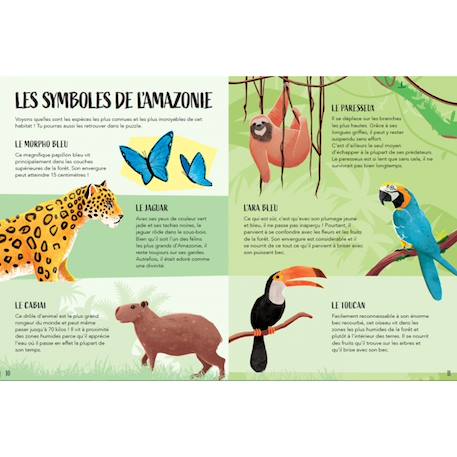 La planète en danger - l'amazonie Vert 4 - vertbaudet enfant 