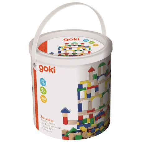 Baril de construction Blanc 2 - vertbaudet enfant 
