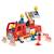 Camion de pompiers en bois Rouge, bleu, blanc 5 - vertbaudet enfant 