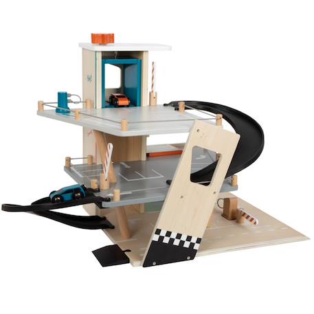 Garage parking rallye Beige 1 - vertbaudet enfant 