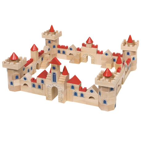 Château de construction 145 pcs Beige 1 - vertbaudet enfant 