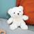 Peluche ours câlin crème 21 cm Beige 3 - vertbaudet enfant 
