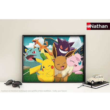 Puzzle pikachu et les pokémon 100 pcs Blanc 4 - vertbaudet enfant 
