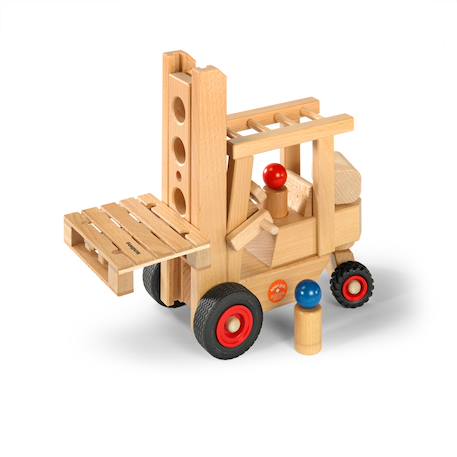Chariot élévateur Beige 1 - vertbaudet enfant 