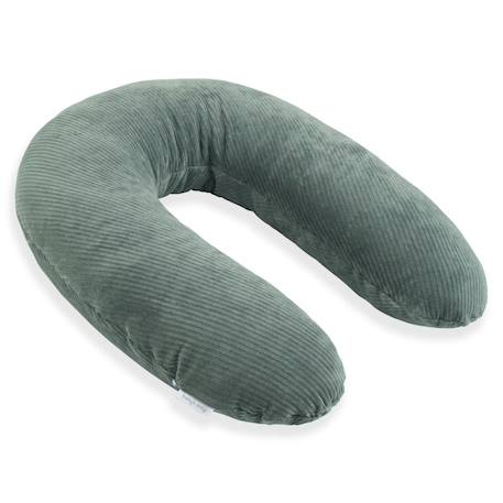 Coussin d'allaitement sense vert d'eau (140 x 45 cm) Vert d'eau foncé 1 - vertbaudet enfant 
