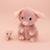 Peluche cochon maman et son bébé rose Rose 3 - vertbaudet enfant 