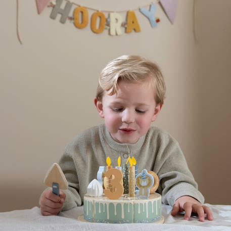 Gâteau d'anniversaire rose Multicolore 6 - vertbaudet enfant 
