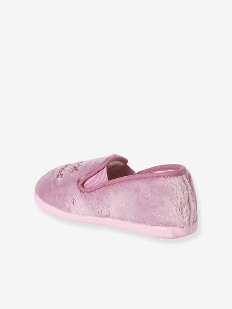 Chaussons élastiqués enfant fabriqués en France rose imprimé 5 - vertbaudet enfant 