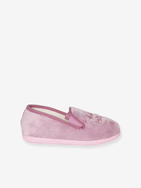Chaussons élastiqués enfant fabriqués en France rose imprimé 4 - vertbaudet enfant 