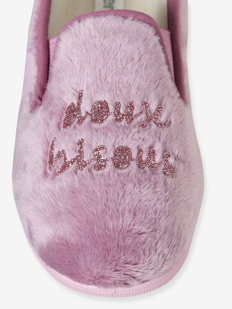 Chaussons élastiqués enfant fabriqués en France rose imprimé 7 - vertbaudet enfant 