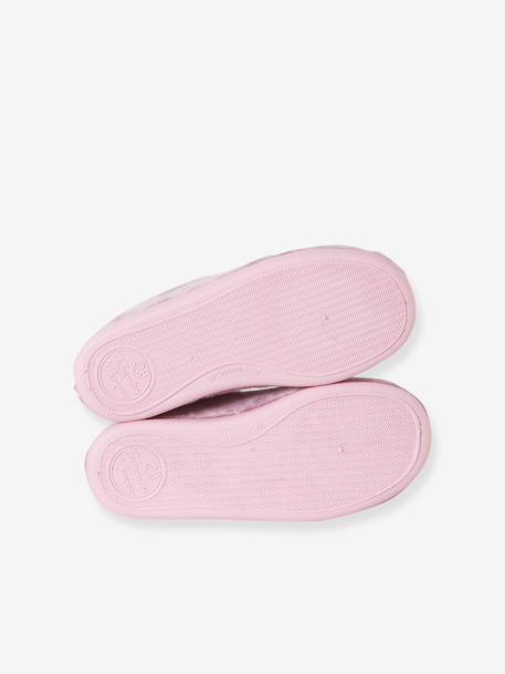 Chaussons élastiqués enfant fabriqués en France rose imprimé 6 - vertbaudet enfant 