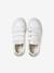 Baskets enfant fille synthétique à scratchs blanc imprimé 4 - vertbaudet enfant 