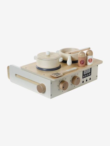 Cuisinette en bois FSC® à poser écru 3 - vertbaudet enfant 
