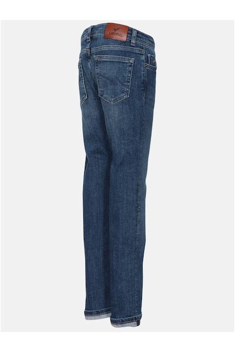 Jean délavé Bleu 17035 2 - vertbaudet enfant 
