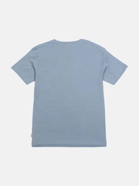 T-shirt  manches courtes Blanc+Bleu clair+Bleu foncé+Rose+Vert 4 - vertbaudet enfant 