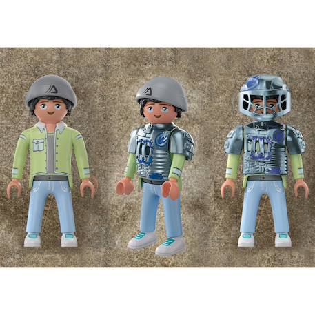 Dino rise saichania et robot soldat 70626 Multicolore 4 - vertbaudet enfant 