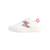 Baskets basses  à lacets Blanc+Blanc - Rose+Blanc fushia+Noir or clair 8 - vertbaudet enfant 