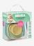 Set vaisselle 4 pièces silicone bleu+bleu+EUCALYPTUS+jaune+jungle+NIGHT BLUE+rose+terracotta+vert sauge 21 - vertbaudet enfant 