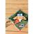 Doudou plat aneth la vache 27 cm Vert 3 - vertbaudet enfant 