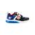 Baskets basses  à scratch Mario Navy royal+Noir orange 1 - vertbaudet enfant 