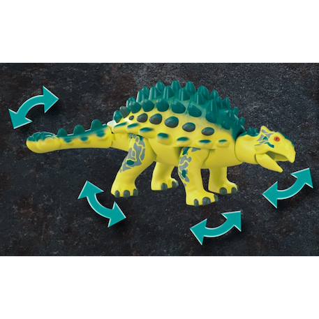 Dino rise saichania et robot soldat 70626 Multicolore 3 - vertbaudet enfant 