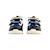 Baskets basses  à scratch Mario Navy royal+Noir orange 5 - vertbaudet enfant 