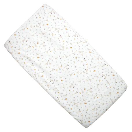Drap housse berceau en coton sidonia Sidonia, beige, écru, blanc 1 - vertbaudet enfant 