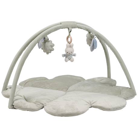 Tapis de jeu little farm Beige+Rose, orange, beige+Vert 1 - vertbaudet enfant 