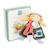 Doudou attache-sucette vache aneth 19 cm Vert 1 - vertbaudet enfant 