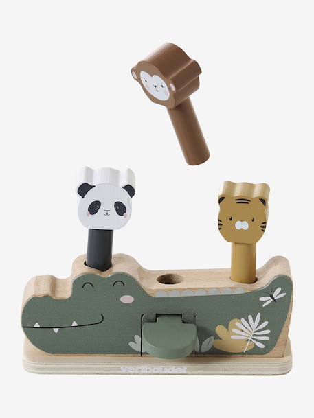 Pop-up 3-en-1 de la jungle TANZANIE en bois FSC® vert 3 - vertbaudet enfant 