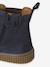 Boots fille cuir zippées et élastiquées beige+camel+marine 17 - vertbaudet enfant 