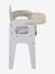 Chaise haute pour poupon en bois FSC® blanc+bois 7 - vertbaudet enfant 