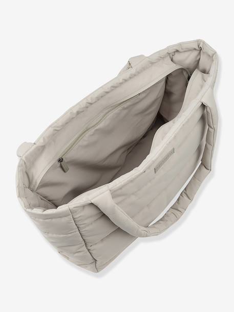 Sac à langer fourre-tout matelassé sable+vert 3 - vertbaudet enfant 