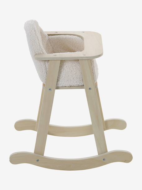 Chaise haute à bascule poupon en bois FSC® bois 6 - vertbaudet enfant 