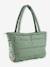 Sac à langer fourre-tout matelassé sable+vert 9 - vertbaudet enfant 