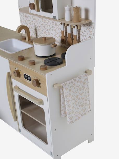 Cuisine d'angle avec accessoires en bois FSC® blanc 10 - vertbaudet enfant 