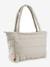 Sac à langer fourre-tout matelassé sable+vert 2 - vertbaudet enfant 