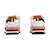 Baskets basses  à lacets Navy blanc rouge 4 - vertbaudet enfant 