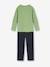 Lot pyjama + pyjashort garçon dinosaure vert 10 - vertbaudet enfant 