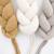 Nouby tresse de lit 3 brins bouclette Creme+Stone+Toffee 17 - vertbaudet enfant 