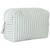 Trousse de toilette gaze de coton rayé vert de gris Beige, blanc+Vert de gris, blanc 4 - vertbaudet enfant 
