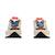 Baskets basses  à lacets Blanc multicolor 5 - vertbaudet enfant 