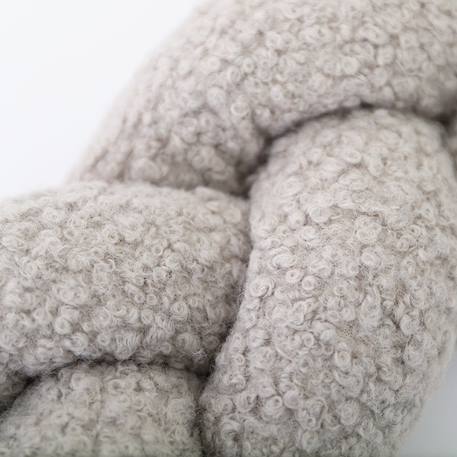 Nouby tresse de lit 3 brins bouclette Creme+Stone+Toffee 8 - vertbaudet enfant 