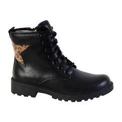 Chaussures-Bottes    à lacets