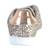 Baskets basses  à scratch  vernis Nude 3 - vertbaudet enfant 
